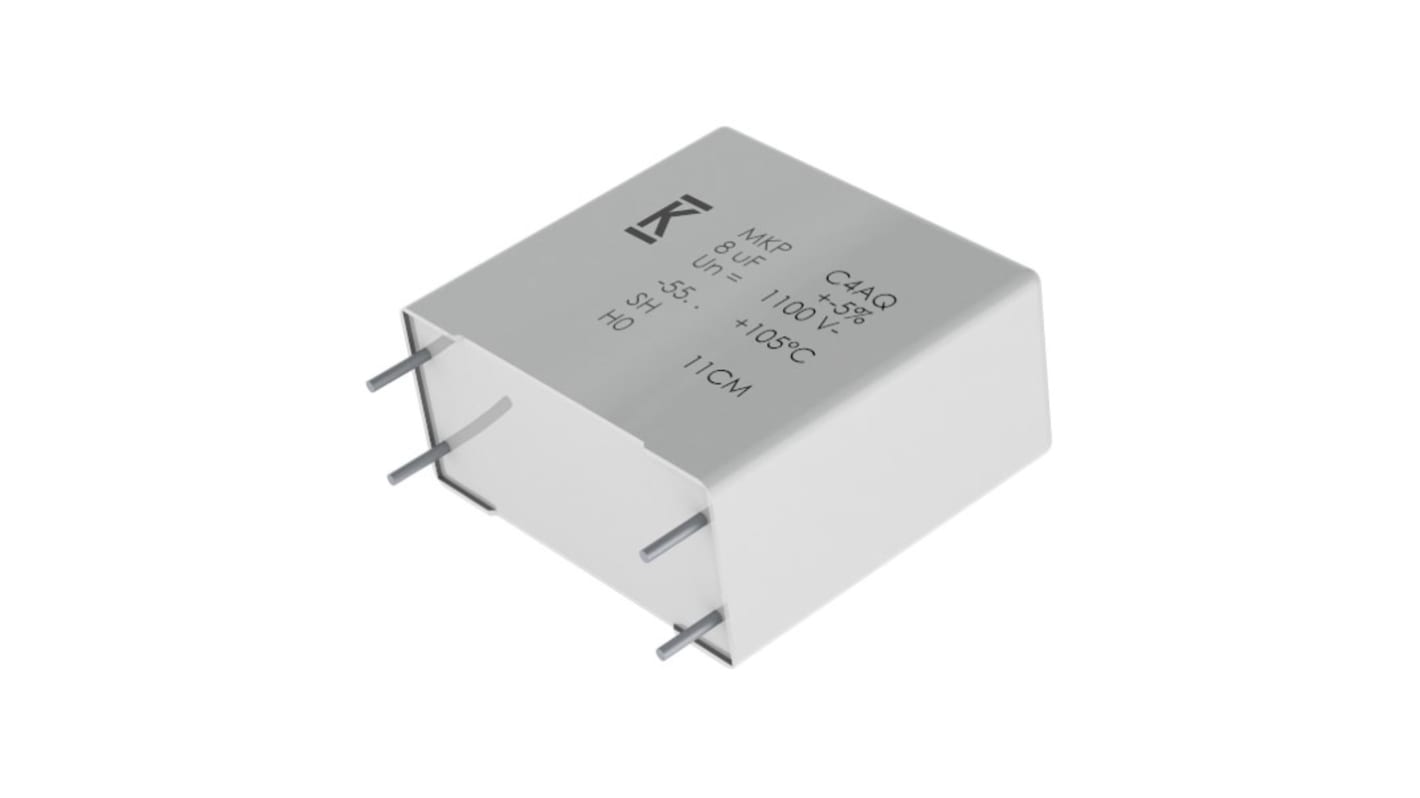 KEMET C4AQ Polypropylene Capacitor PP, 650V dc, 5%, 20μF