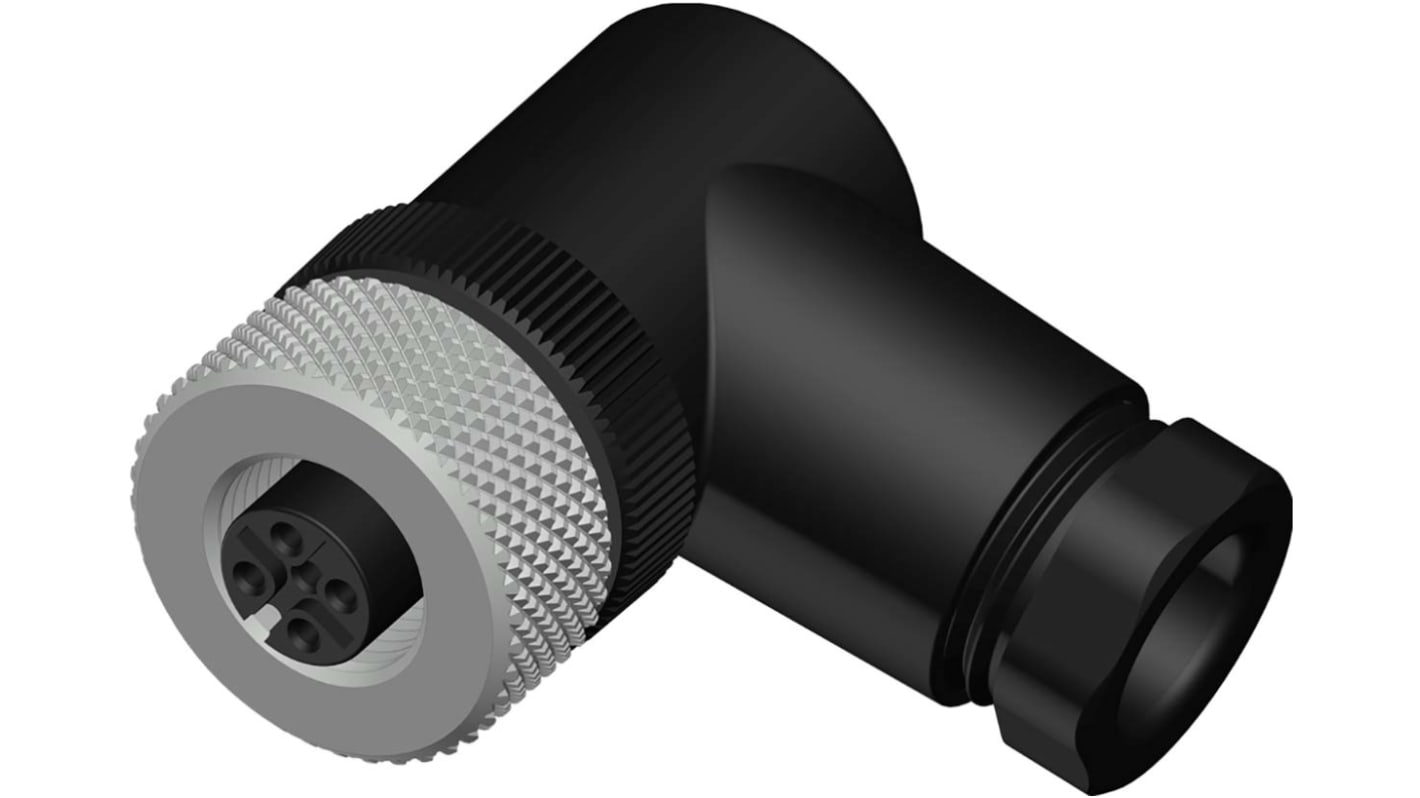 RS PRO Circular Connector, 4 Contacts, Cable Mount, M12 Connector, Socket, Female, IP67