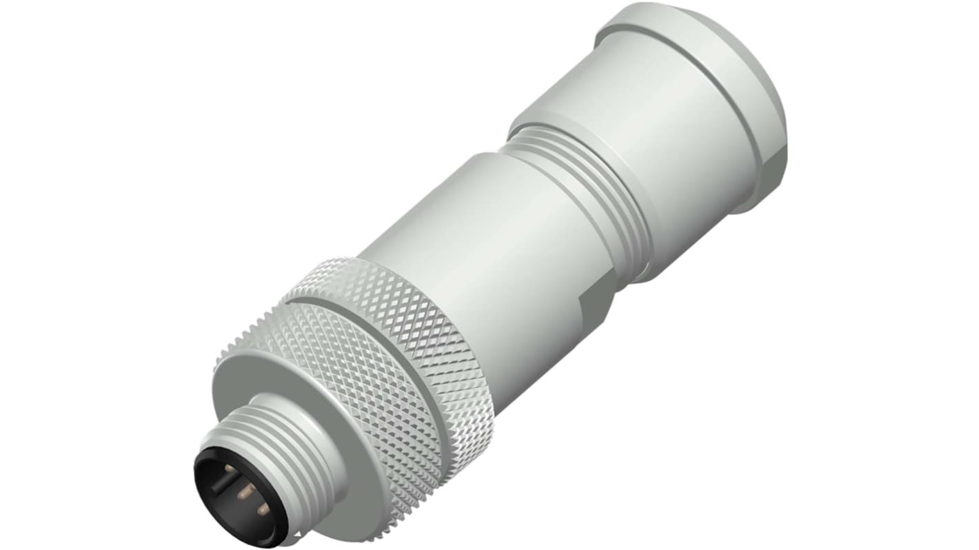 RS PRO Circular Connector, 8 Contacts, Cable Mount, M12 Connector, Plug, Male, IP67