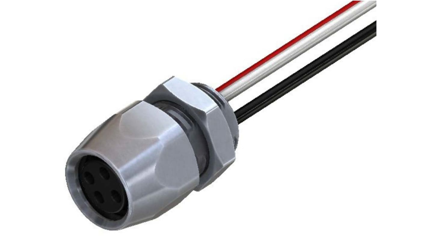 RS PRO Circular Connector, 4 Contacts, M8 Connector, Socket, Female, IP67