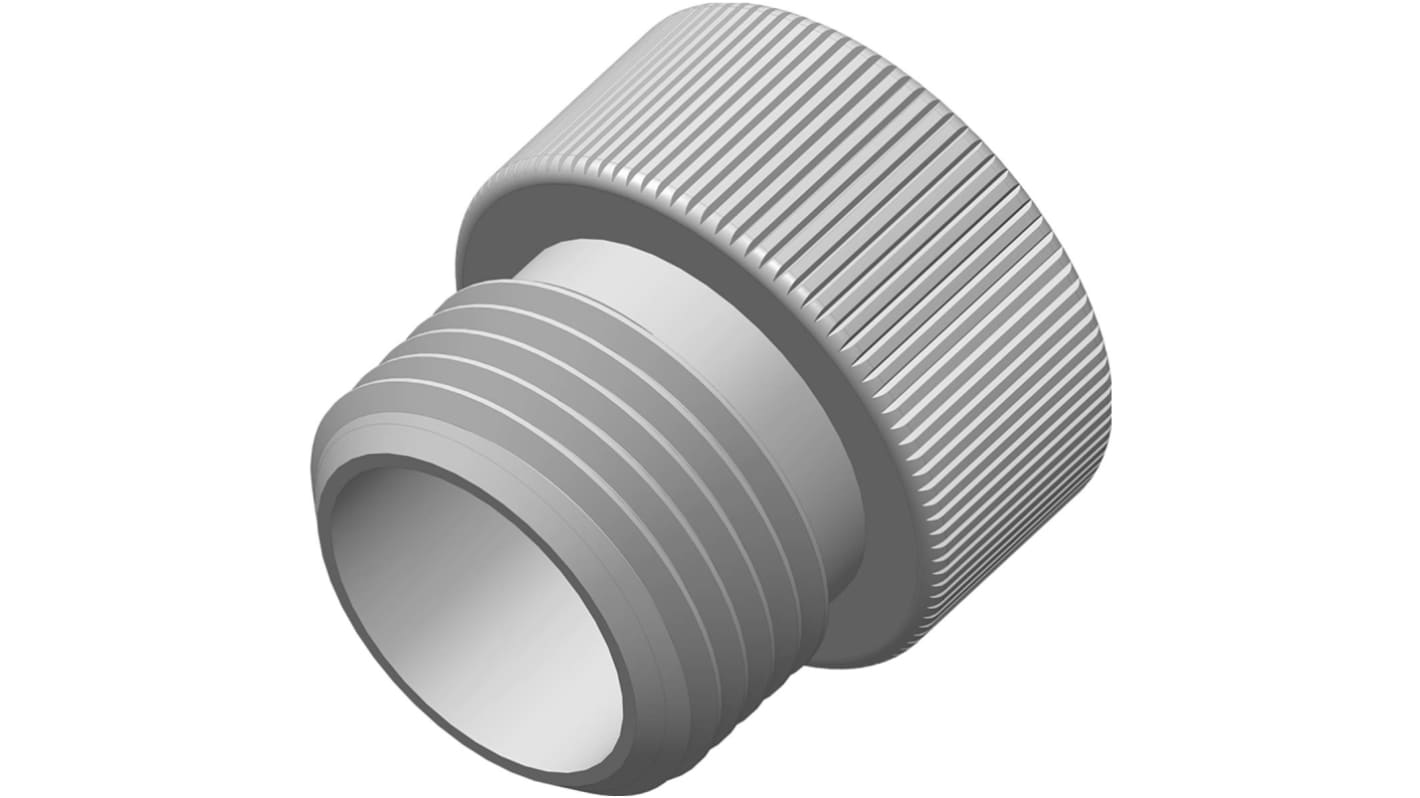 Tapa antipolvo para conector circular RS PRO hembra de Nylon 66, tamaño M12, IP67