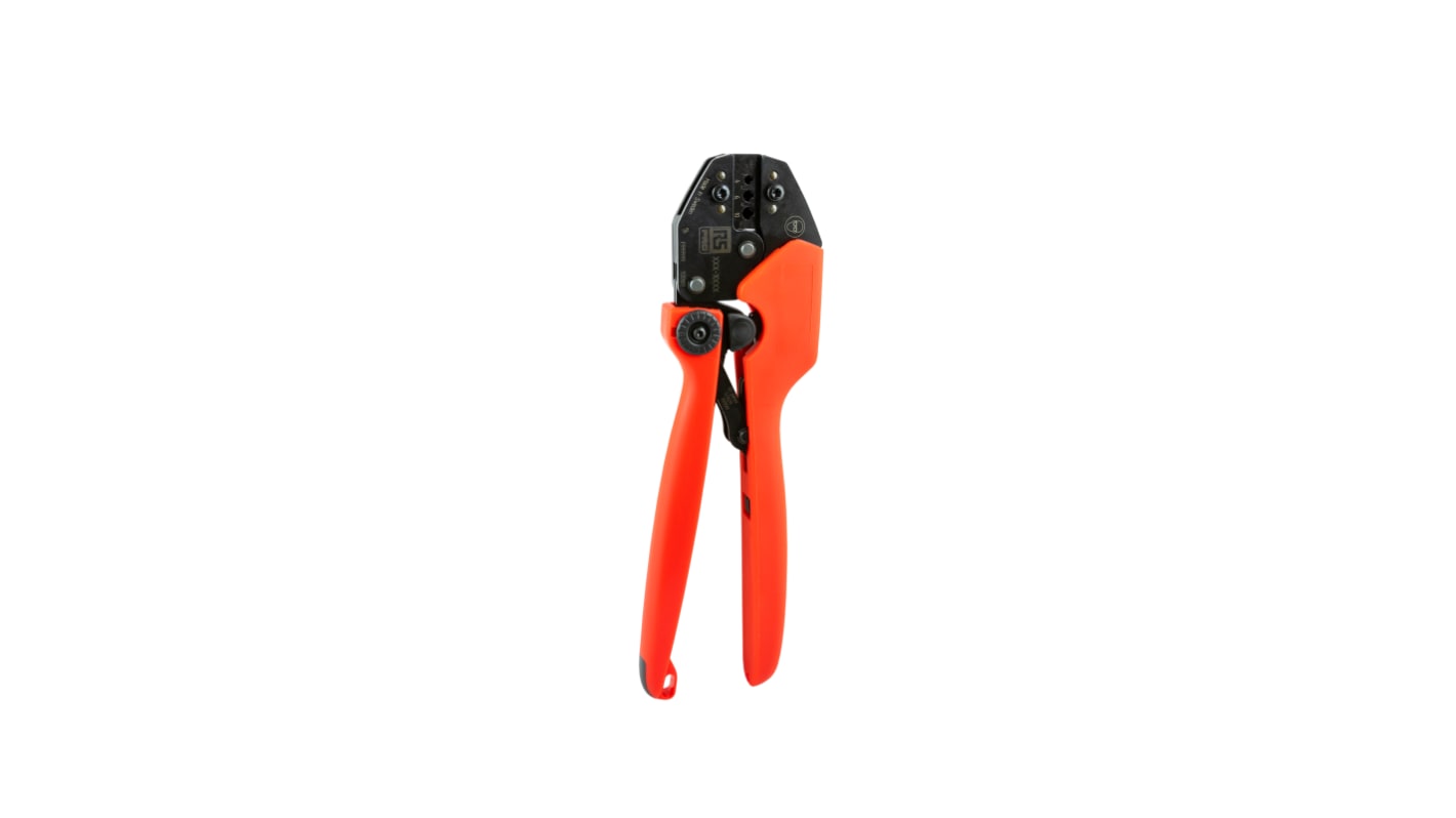 RS PRO Hand Ratcheting Crimp Tool for Turned Crimp Contacts, 4 → 10mm² Wire