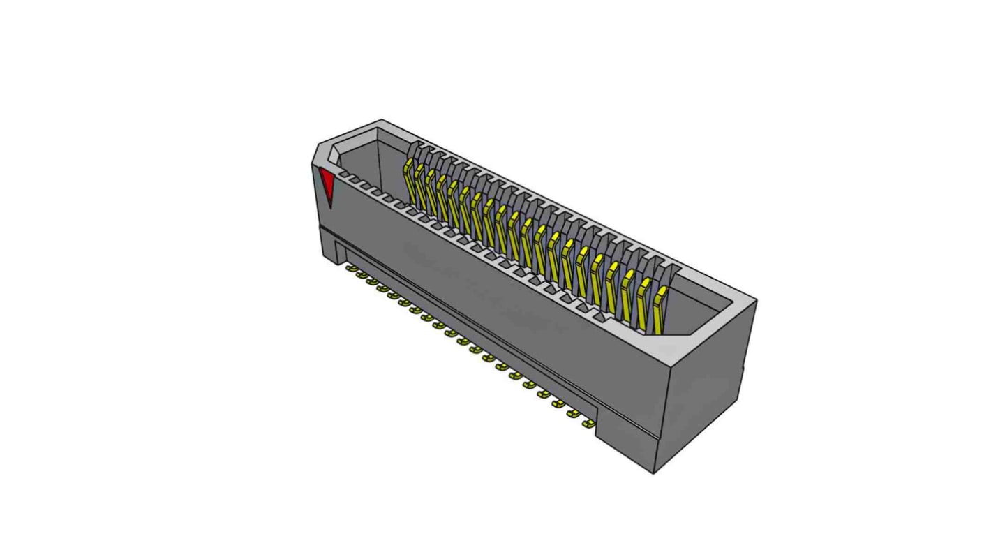 Samtec 基板接続用ピンヘッダ 40極 0.8mm 2列 ASP-130367-01