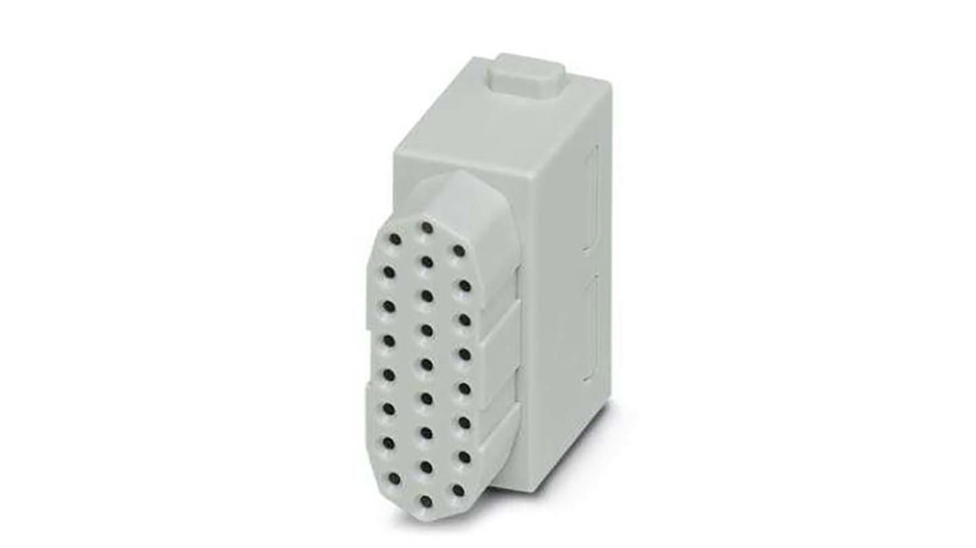 Phoenix Contact Heavy Duty Power Connector Module, 4A, Female, HC-M-25 Series, 25 Contacts