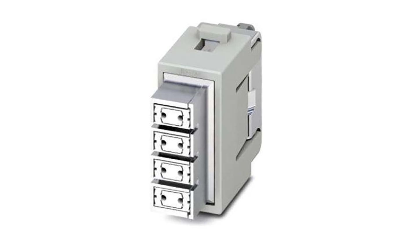 Phoenix Contact Heavy Duty Power Connector Module, 5A, Female, HC-M-08-GBIT Series, 8 Contacts