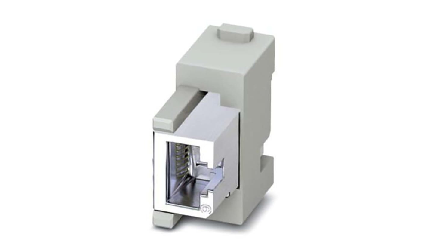 Phoenix Contact HC-M-RJ45 Robustes Power Steckverbinder-Modul 1A Buchse, Kontakt-Einsatzmodul für