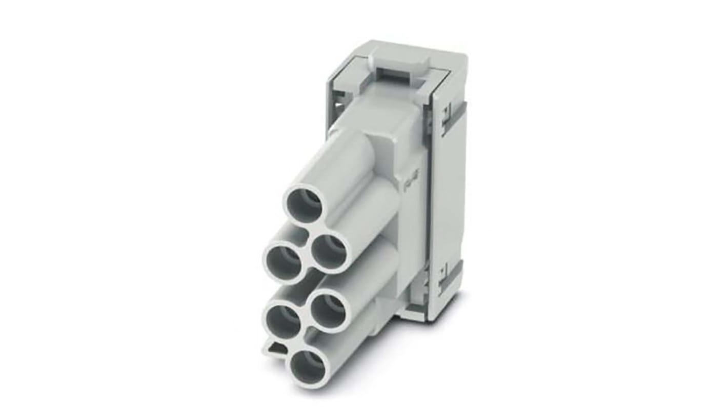 Aislante para conector industrial Hembra, serie HC-M-06, para usar con Conector de alimentación de altas prestaciones