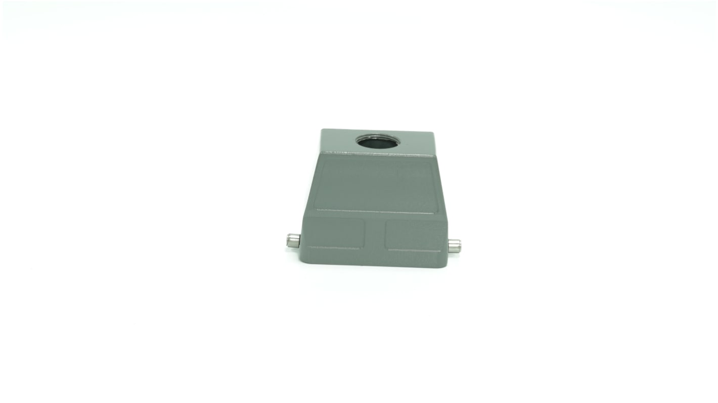 Base para conector industrial con entrada superior RS PRO, con rosca PG21, 2 palancas, para usar con Encastres de altas