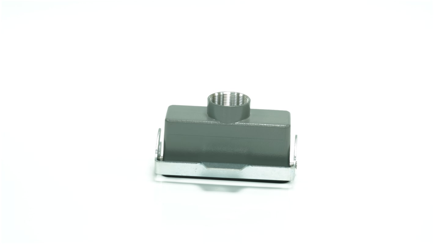 Base para conector industrial con entrada superior RS PRO, con rosca PG29, 1 palanca, para usar con Encastres de altas