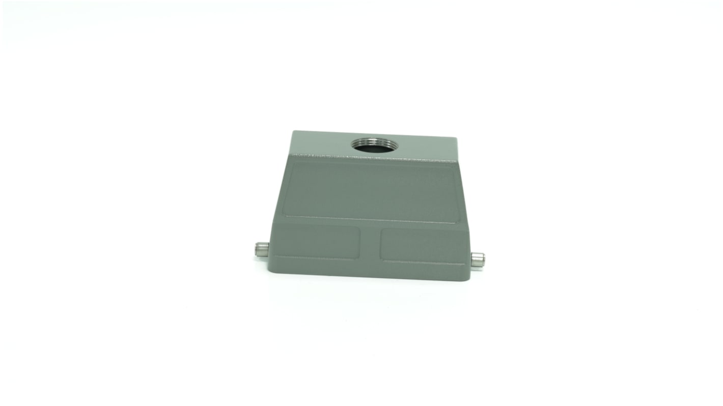 Base para conector industrial con entrada superior RS PRO, con rosca PG21, 2 palancas, para usar con Encastres de altas