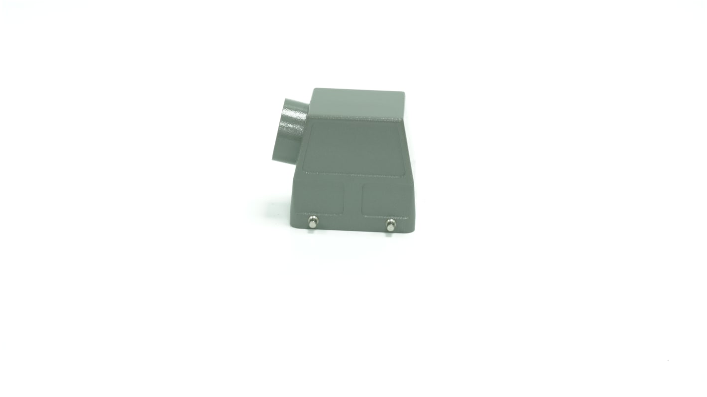 Base para conector industrial con entrada lateral RS PRO, con rosca M32, 4 puntos de bloqueo, para usar con Encastres