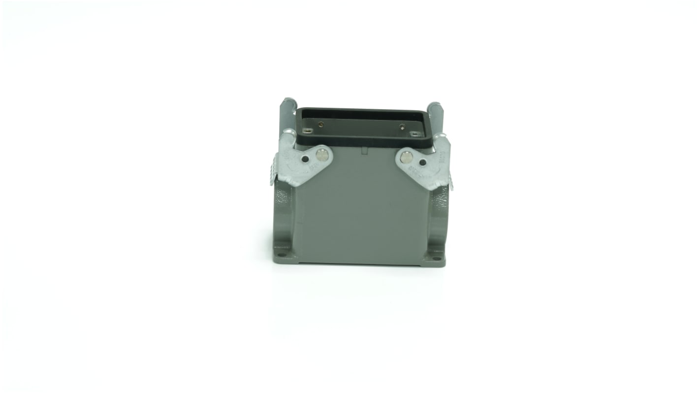 Base para conector industrial con entrada lateral RS PRO, con rosca PG29, 2 palancas, para usar con Encastres de altas