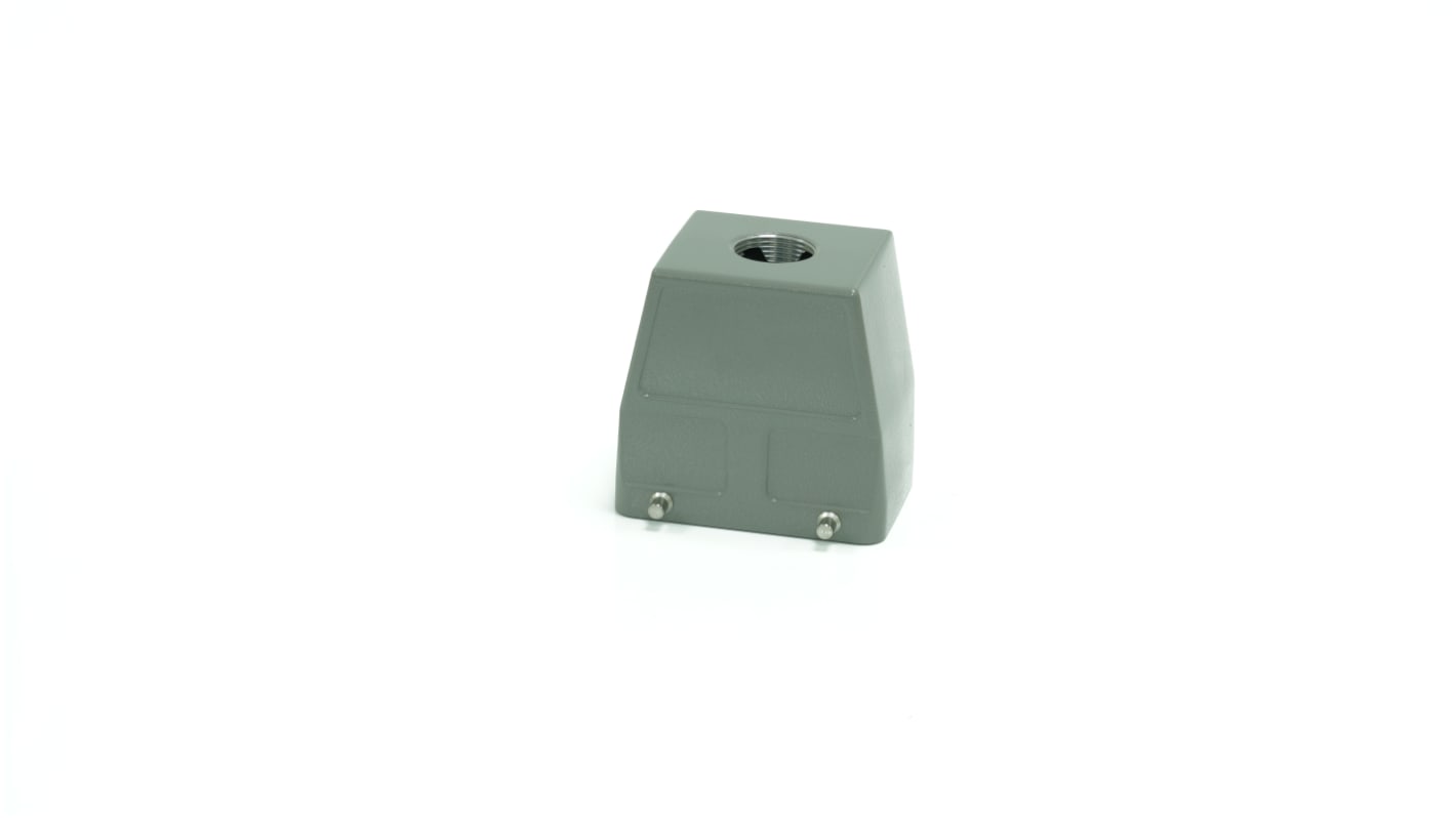 Base para conector industrial con entrada superior RS PRO, con rosca M25, 4 puntos de bloqueo, para usar con Encastres