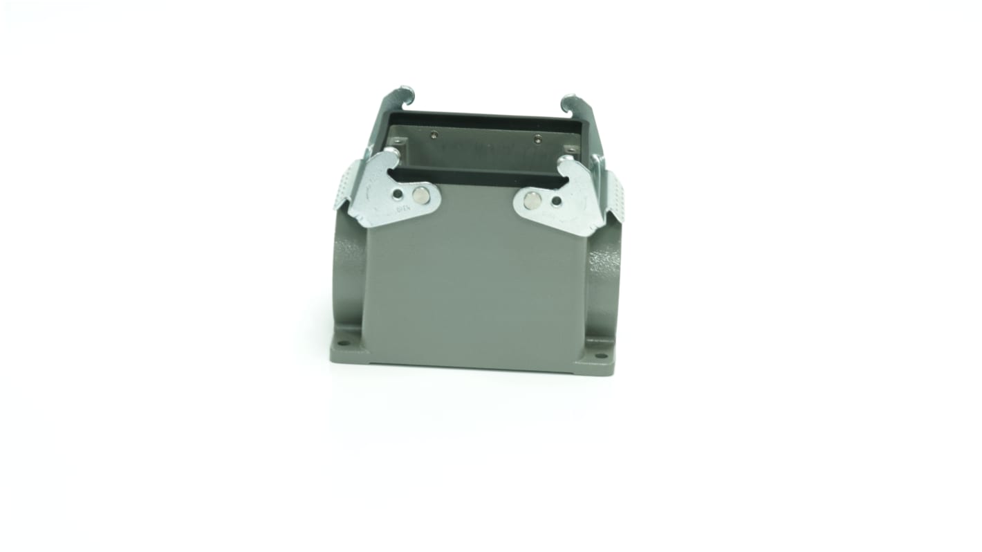 Base para conector industrial con entrada lateral RS PRO, con rosca PG36, 2 palancas, para usar con Encastres de altas