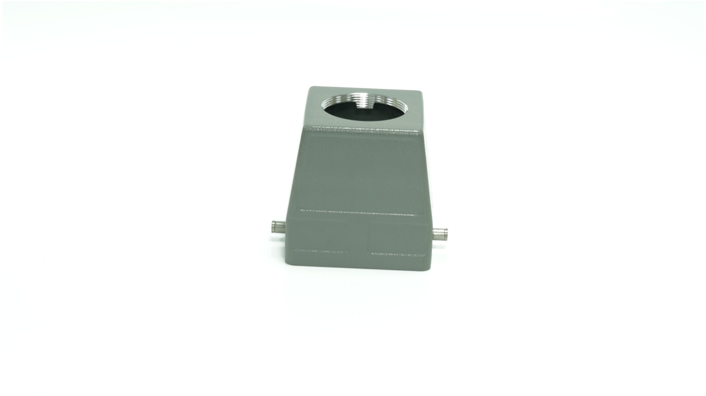 Base para conector industrial con entrada superior RS PRO, con rosca PG42, 2 palancas, para usar con Encastres de altas