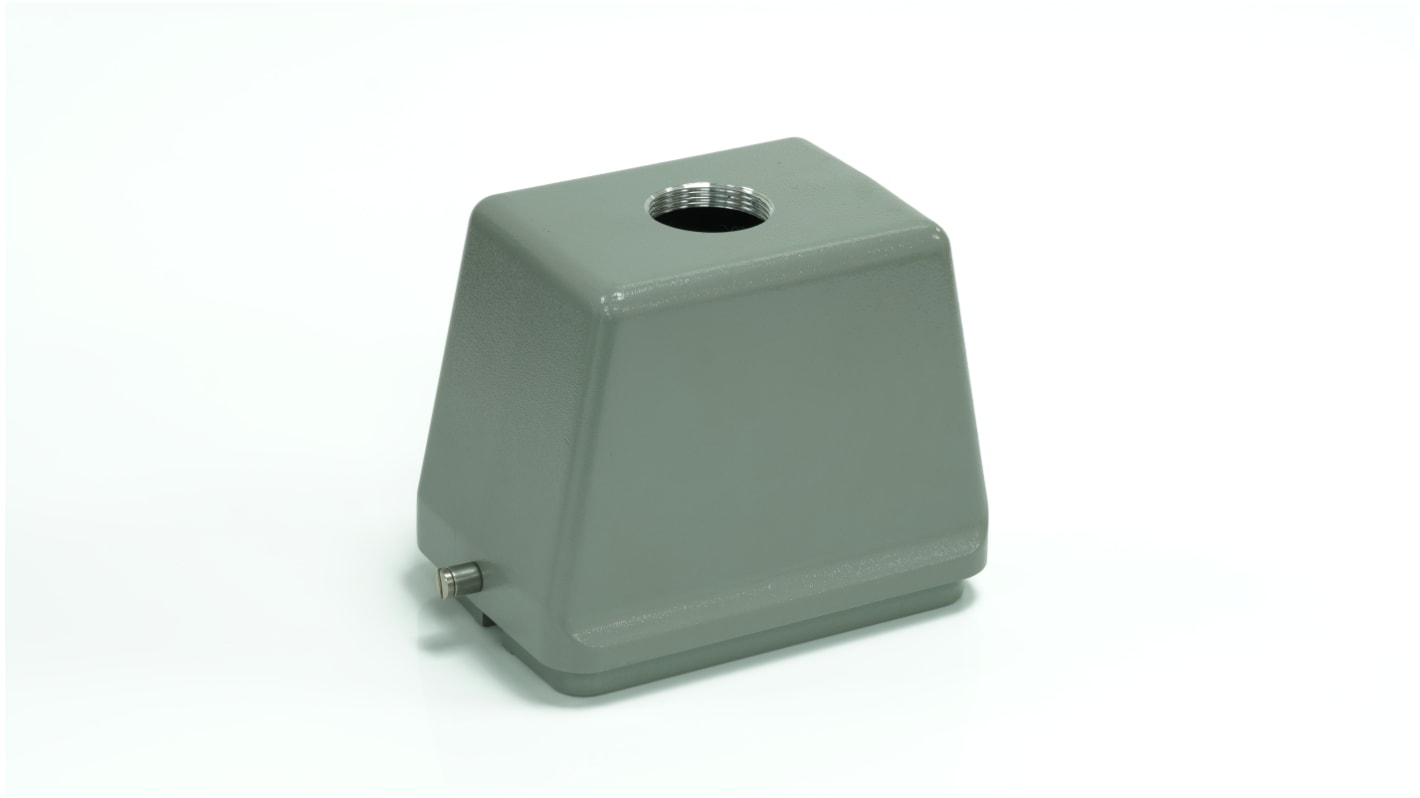 Base para conector industrial con entrada superior RS PRO, con rosca M32, 2 palancas, para usar con Encastres de altas