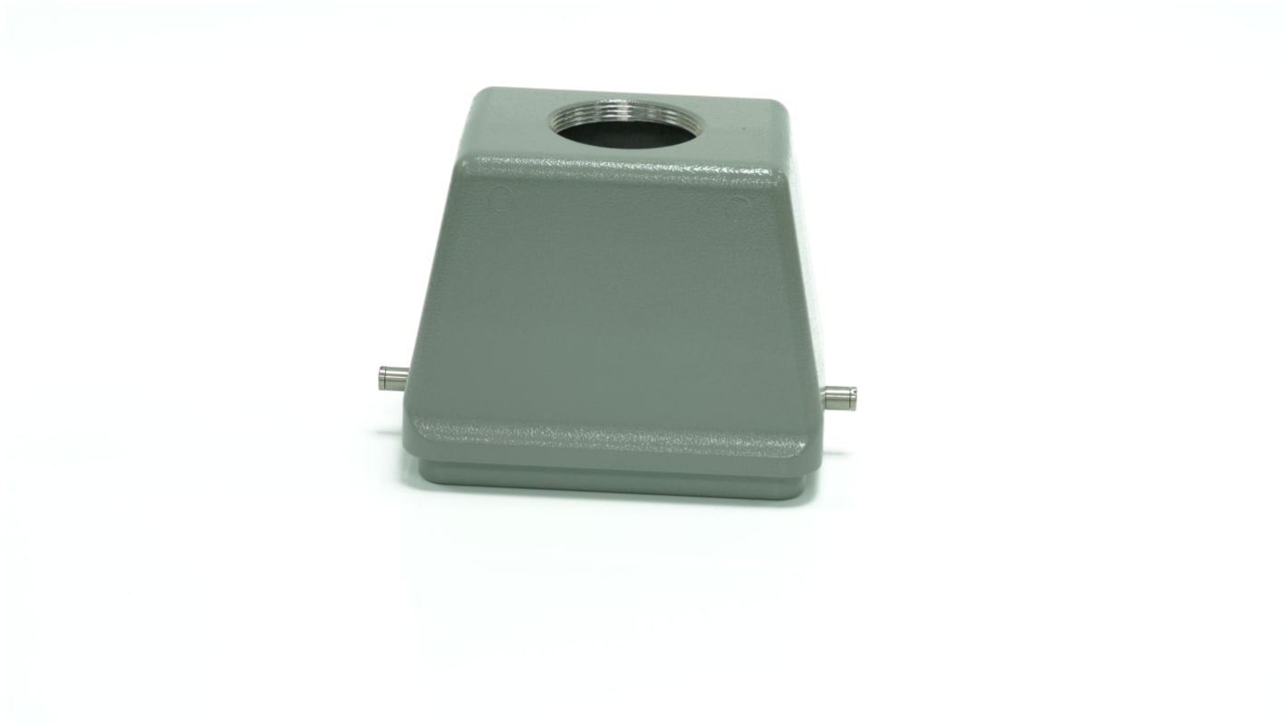 Base para conector industrial con entrada superior RS PRO, con rosca M40, 2 palancas, para usar con Encastres de altas