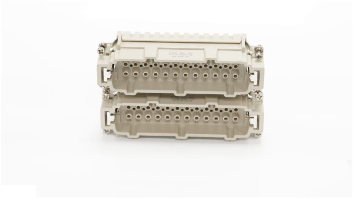 RS PRO Industrie-Steckverbinder Kontakteinsatz, 48-polig 16A Stecker, für Stromversorgungssteckverbinder in robuster