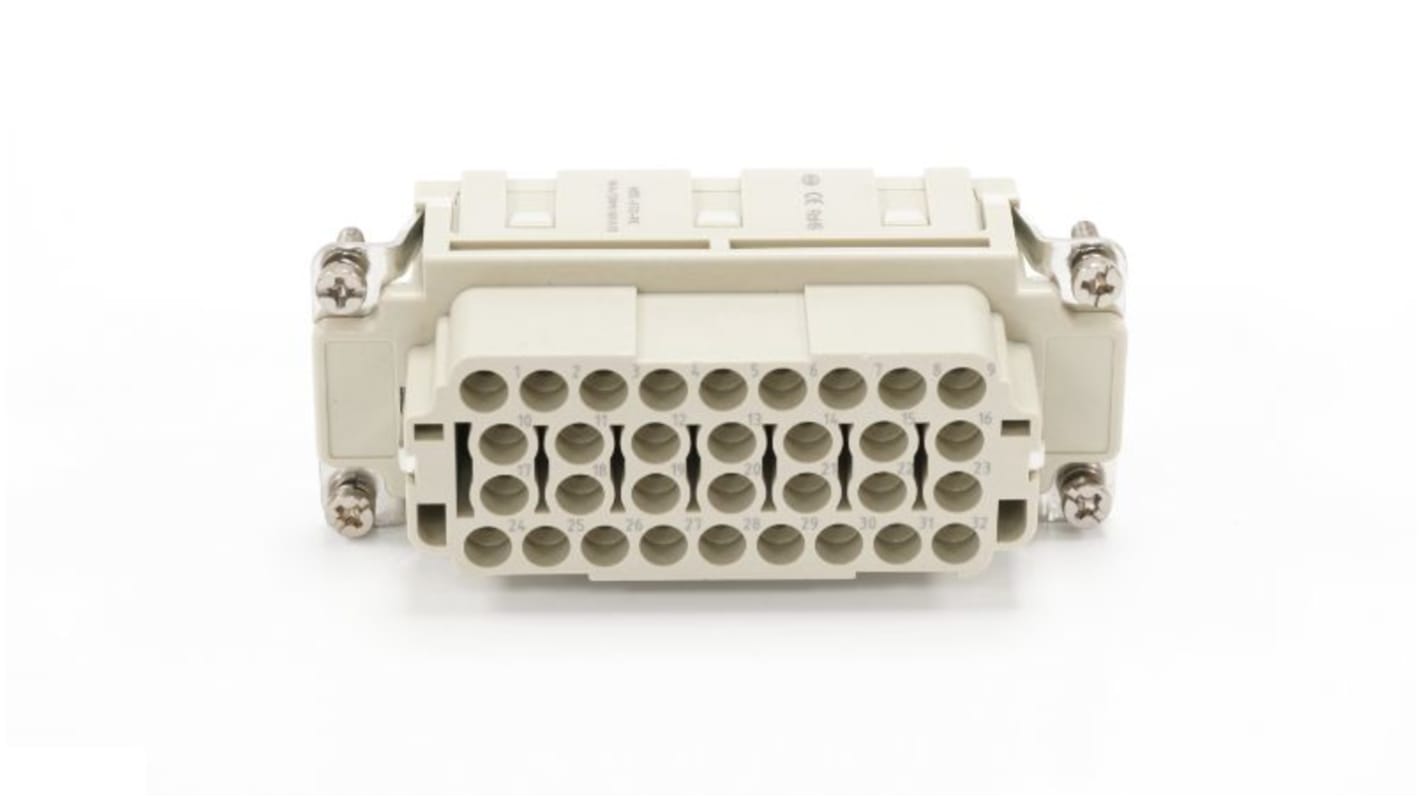 Embout de connecteur RS PRO, 32 contacts , 16A, Femelle