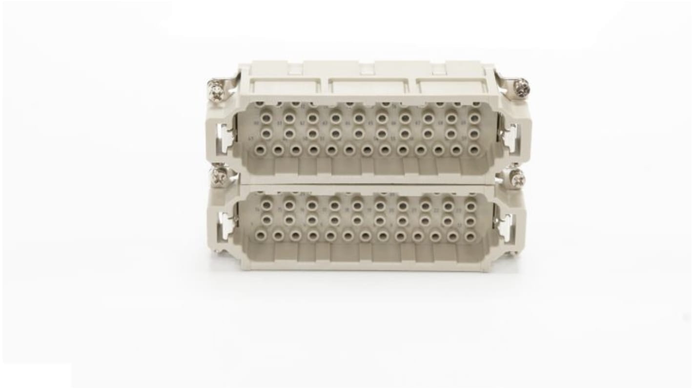 RS PRO Industrie-Steckverbinder Kontakteinsatz, 92-polig 16A Stecker, für Stromversorgungssteckverbinder in robuster