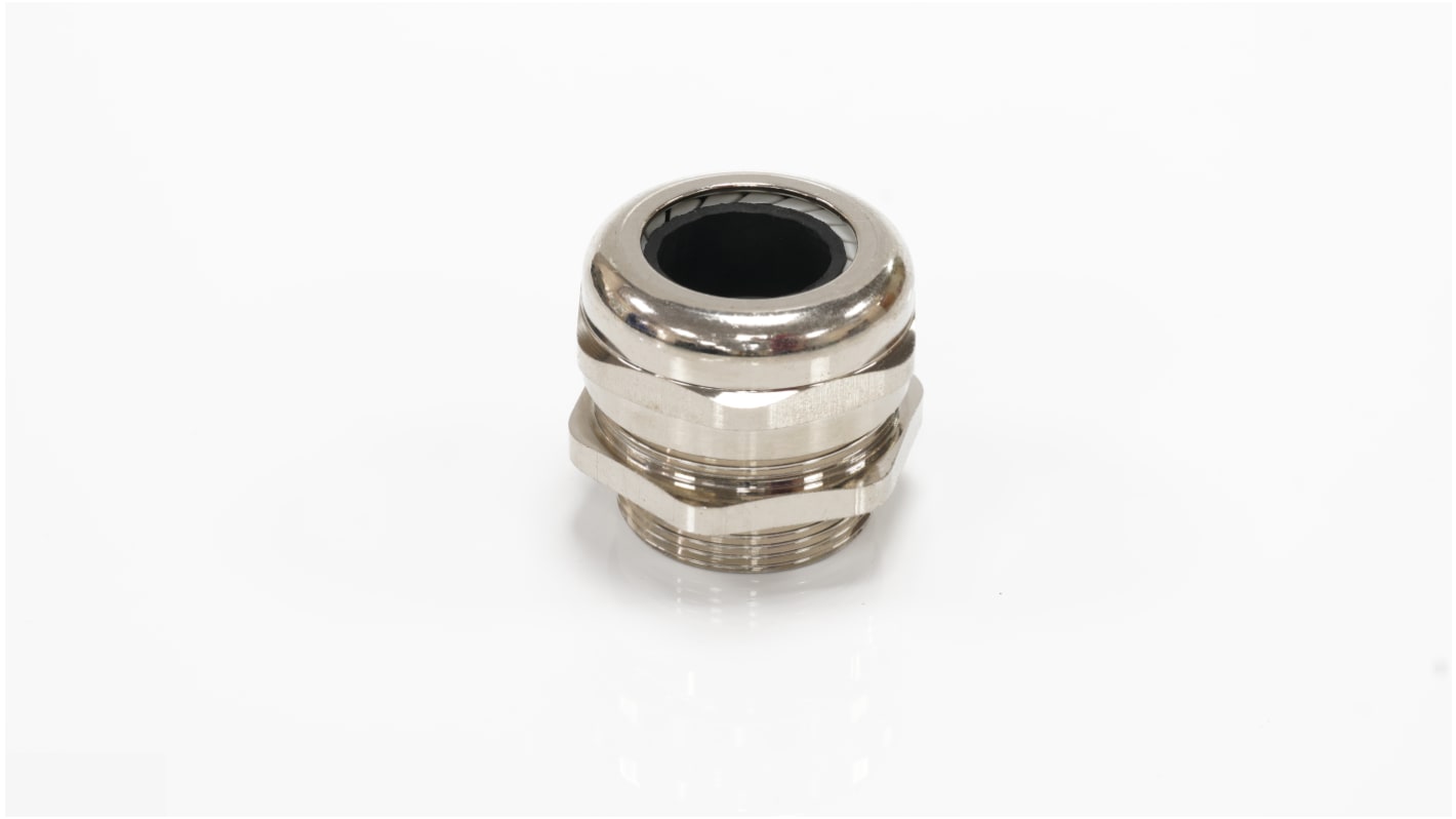 RS PRO Metal Cable Gland Thread Size M32, For Use With Heavy Duty Power Connector