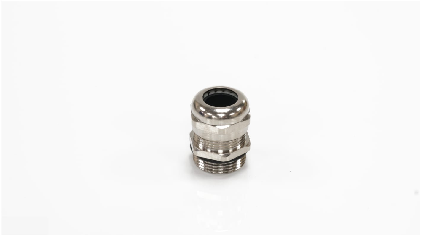 RS PRO Metal Cable Gland Thread Size PG16, For Use With Heavy Duty Power Connector