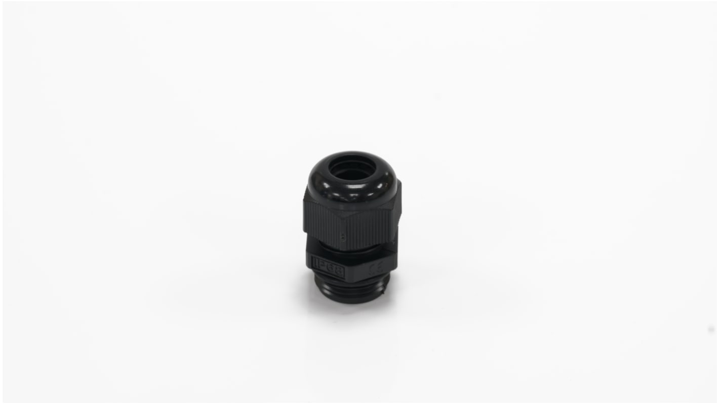 RS PRO Plastic Cable Gland Thread Size PG11, For Use With Heavy Duty Power Connector