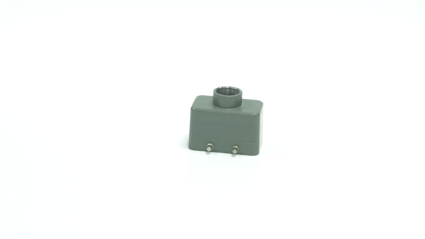 Base para conector industrial con entrada superior RS PRO, con rosca M25, 4 puntos de bloqueo, para usar con Encastres