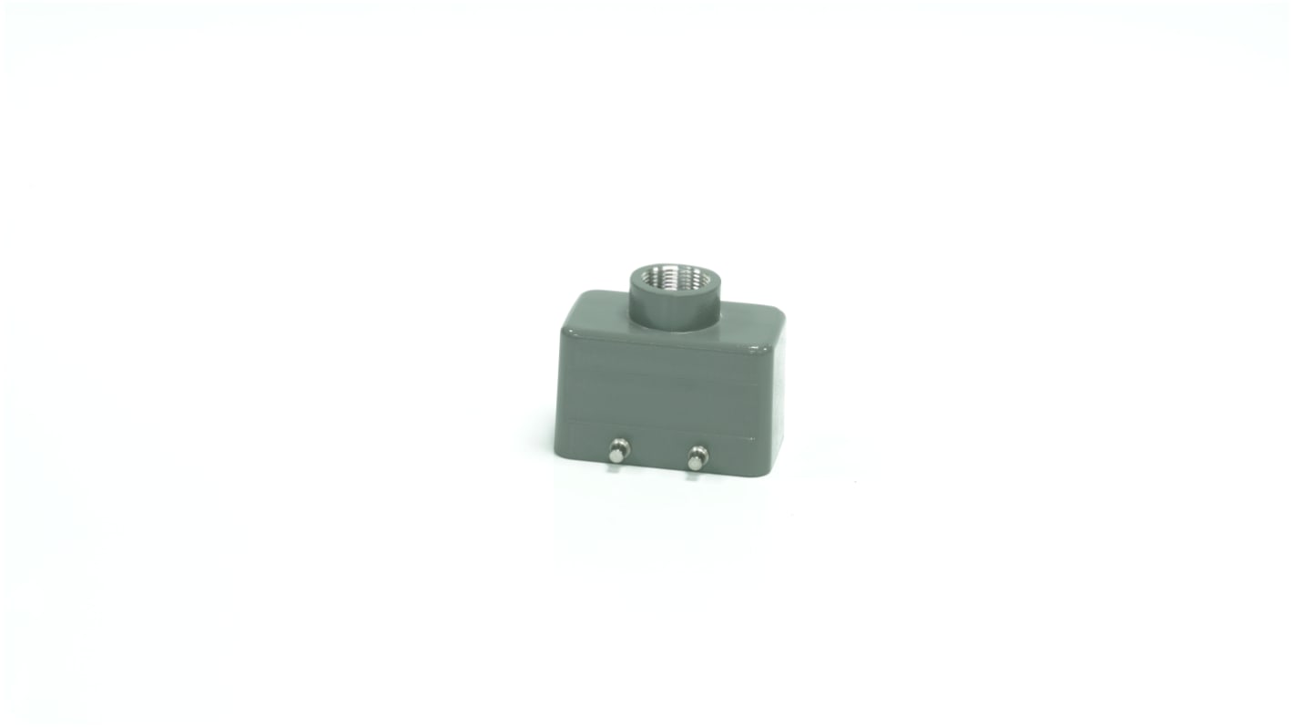 Base para conector industrial con entrada superior RS PRO, con rosca PG16, 4 puntos de bloqueo, para usar con Encastres