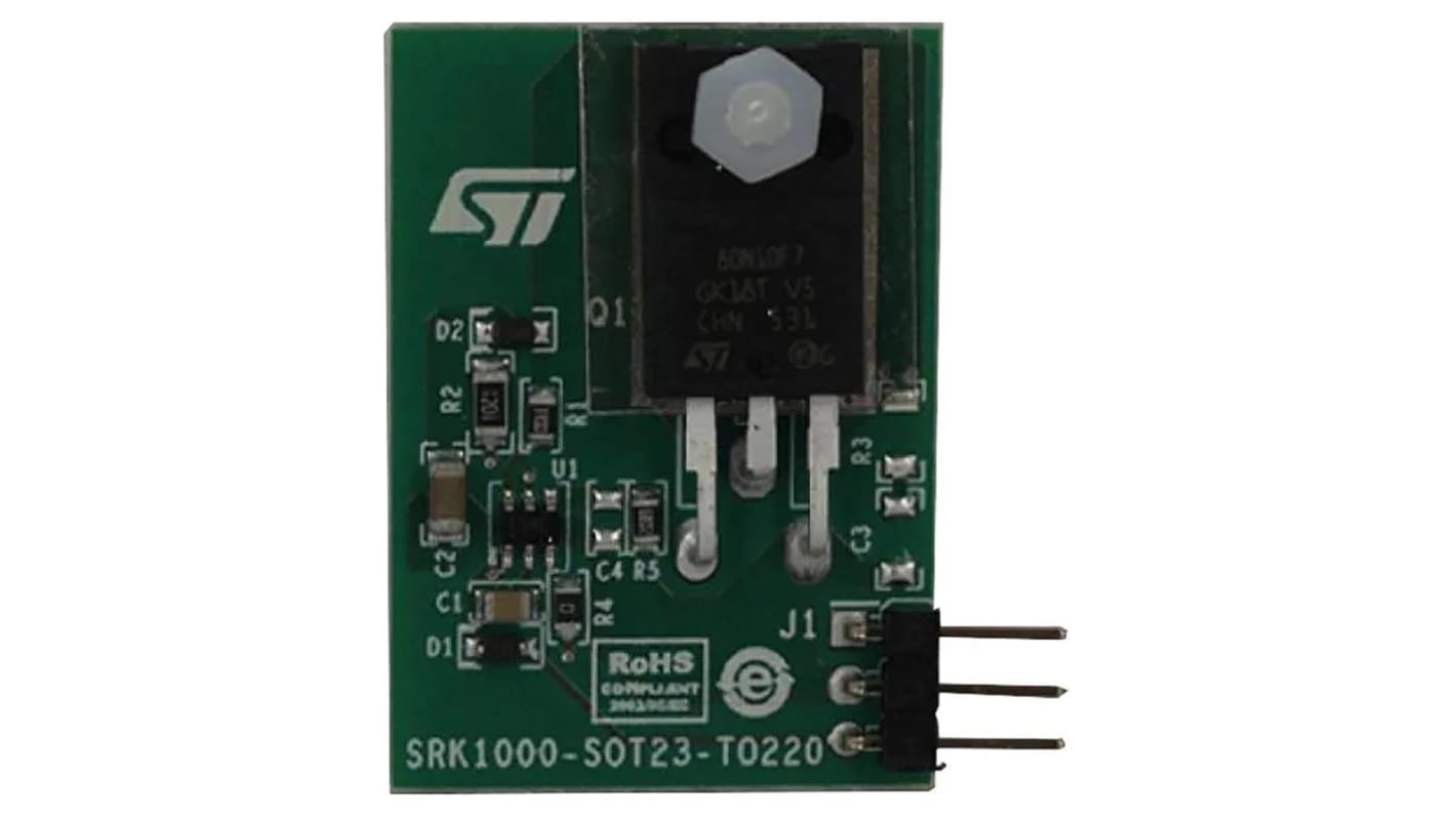 STMicroelectronics STF80N10F7 Demoplatine, SRK1000A Adaptive Synchronous Rectification Controller Sperrwandler-Konverter