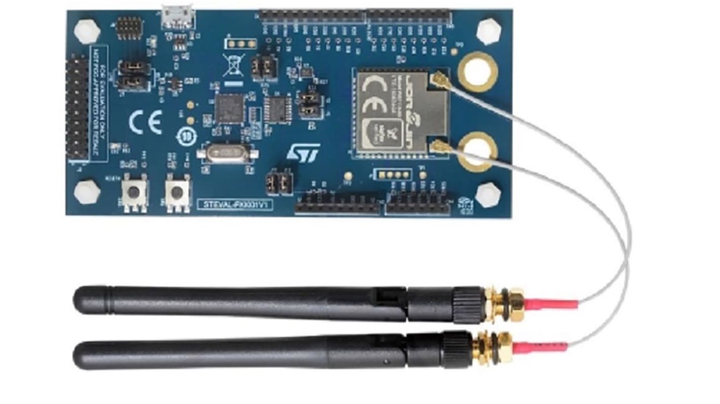 STMicroelectronics Entwicklungstool Kommunikation und Drahtlos, 2.4GHz Bluetooth Modul für Arduino, Sigfox und LPWAN,