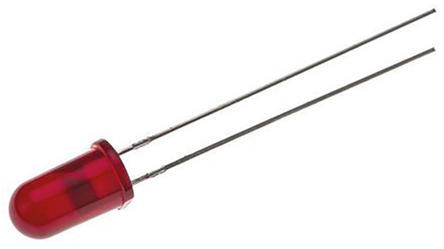 Broadcom LED, 赤, スルーホール実装, HLMP-3301