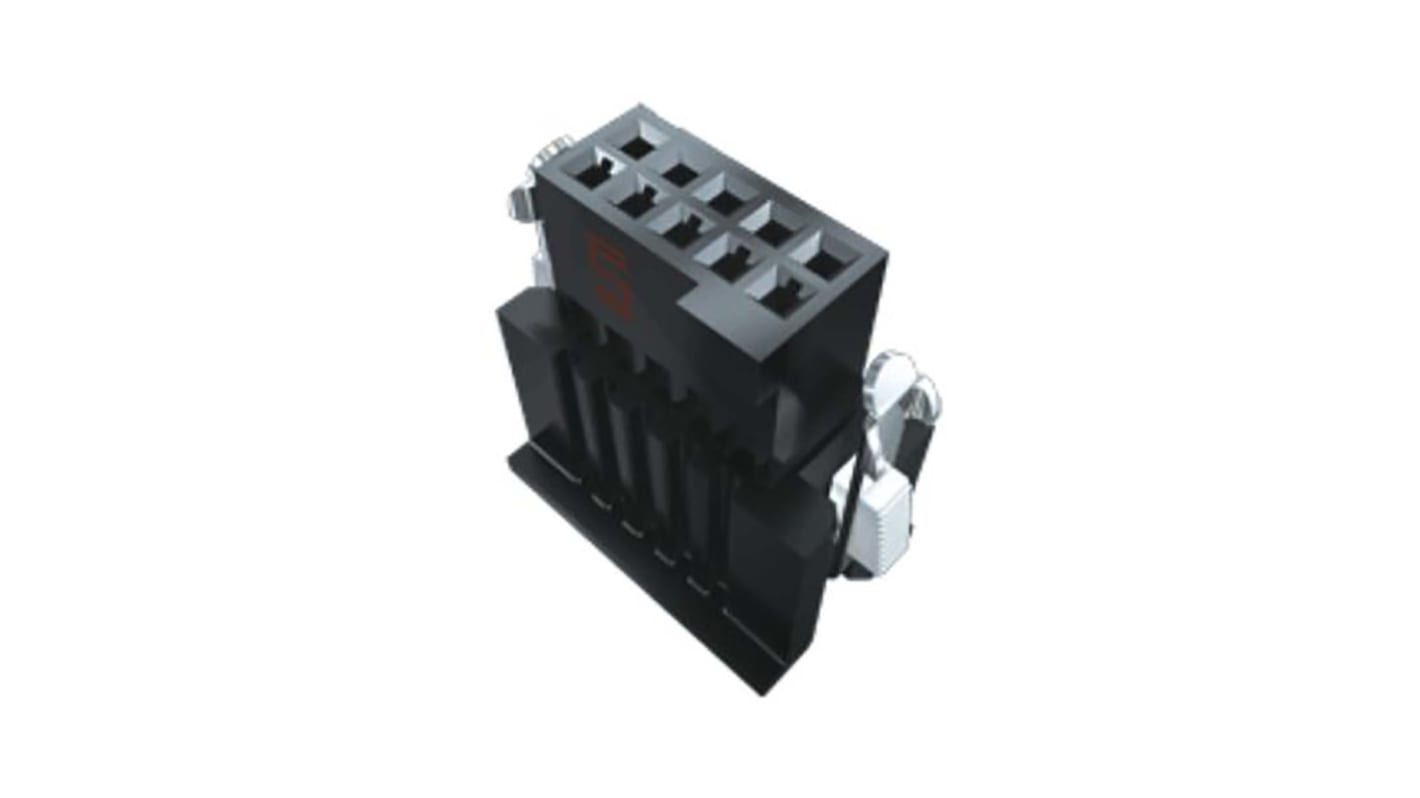 Samtec, ISDF-08-D-M Female Connector Housing, 1.27mm Pitch, 16 Way, 2 Row