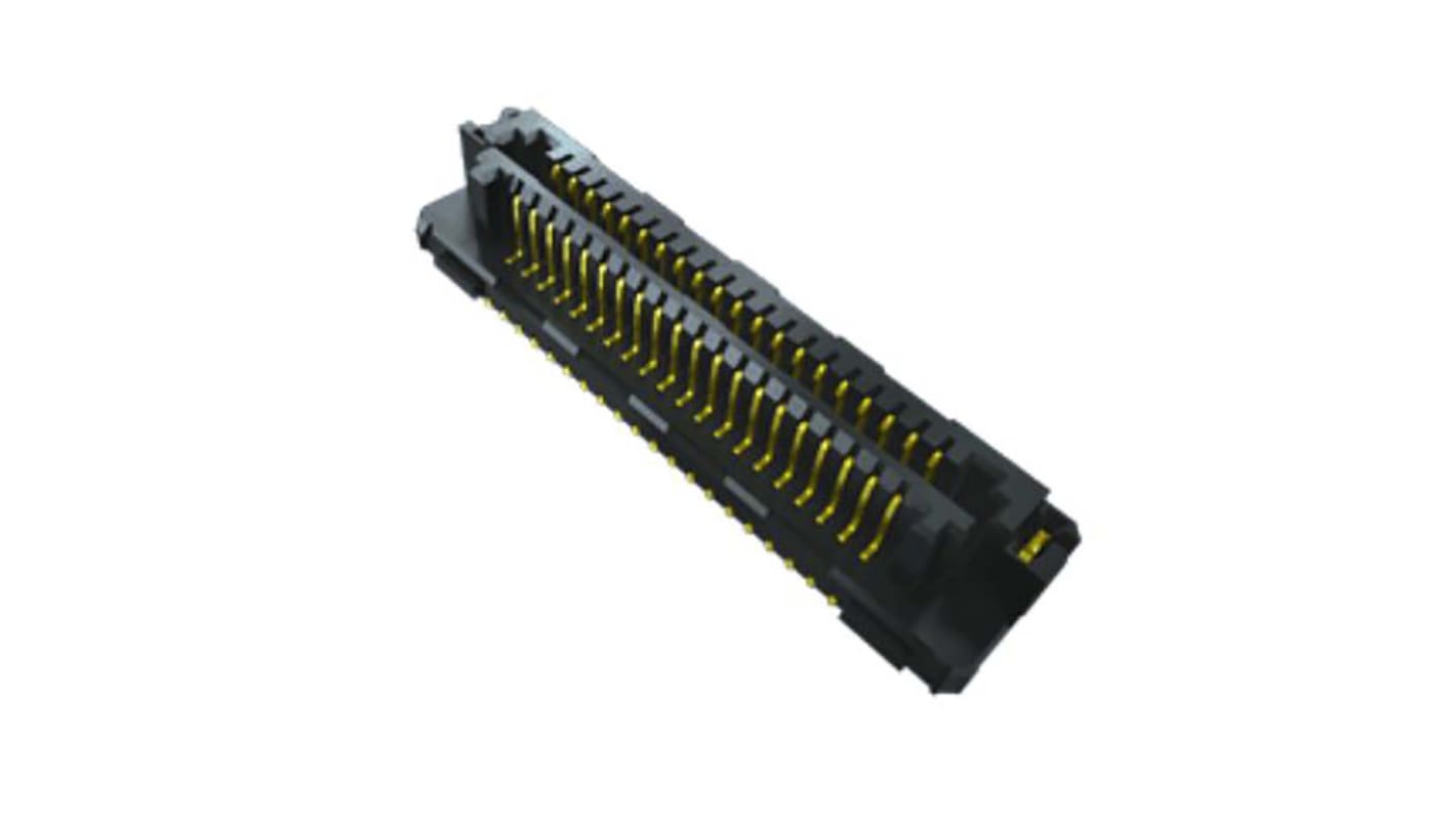 Conector macho para PCB Samtec serie LSEM de 40 vías, 2 filas, paso 0.8mm, Montaje Superficial