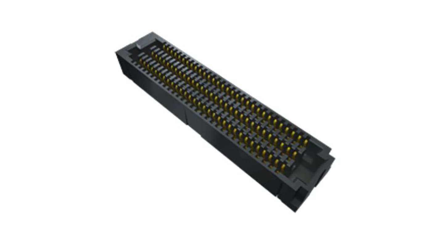 Samtec SEAF8 Series Right Angle Surface Mount PCB Socket, 500-Contact, 10-Row, 0.8mm Pitch, Solder Termination