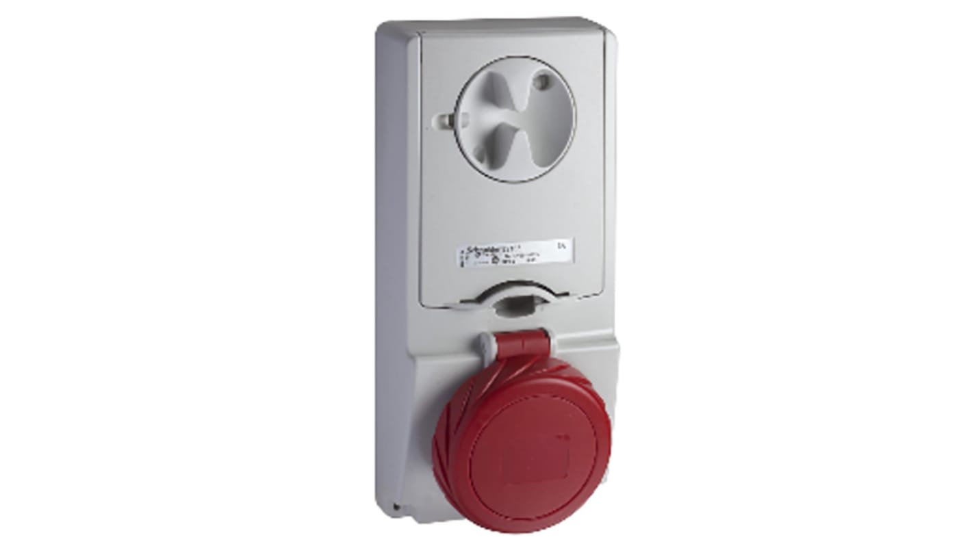 82186 | Schneider Electric Switchable IP65 Industrial Interlock Socket ...