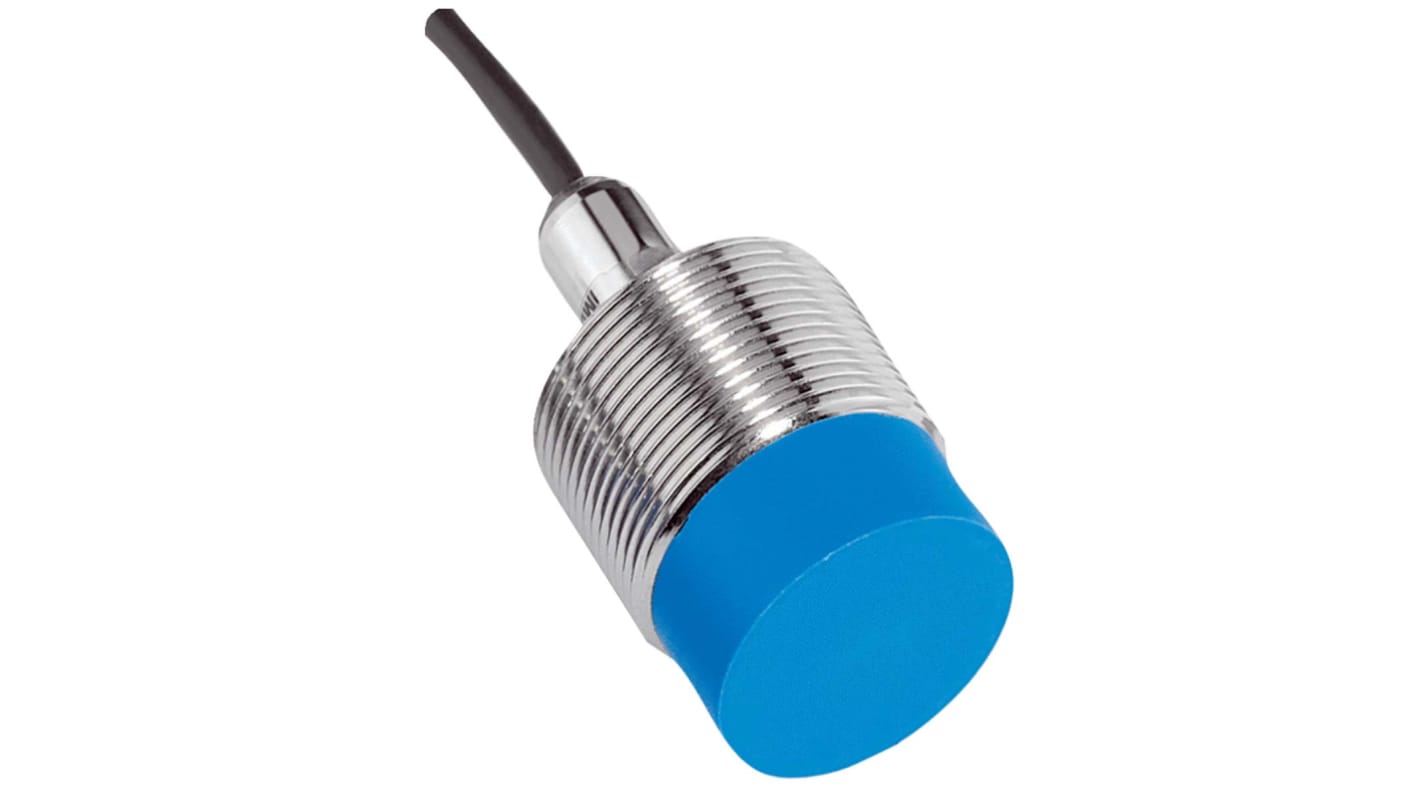 Sick Inductive Barrel-Style Proximity Sensor, M30 x 1.5, 20 mm Detection, PNP Normally Open Output, 10 → 30 V,