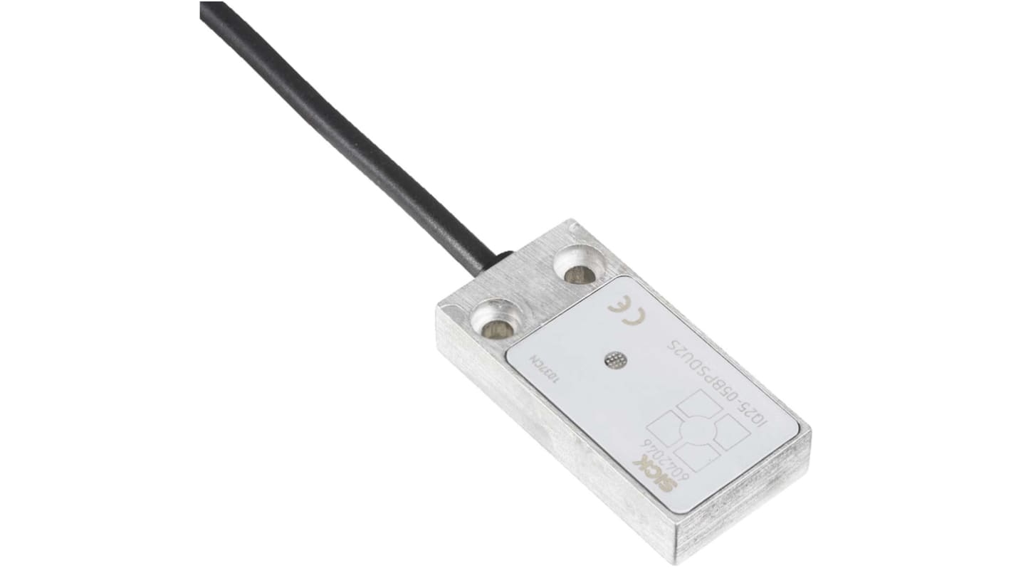 Sensor de proximidad Sick, alcance 5 mm, salida PNP normalmente abierto, 10 → 30 V., IP67, 500Hz