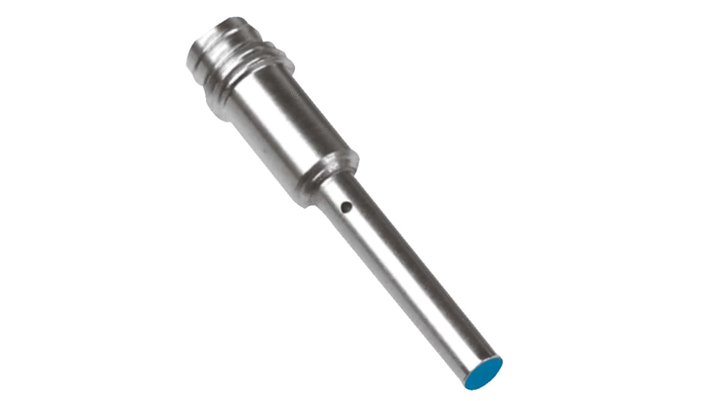 Sensore di prossimità Cilindrico Sick, PNP normalmente aperto, rilevamento 0,8 mm, 10 → 30 V.