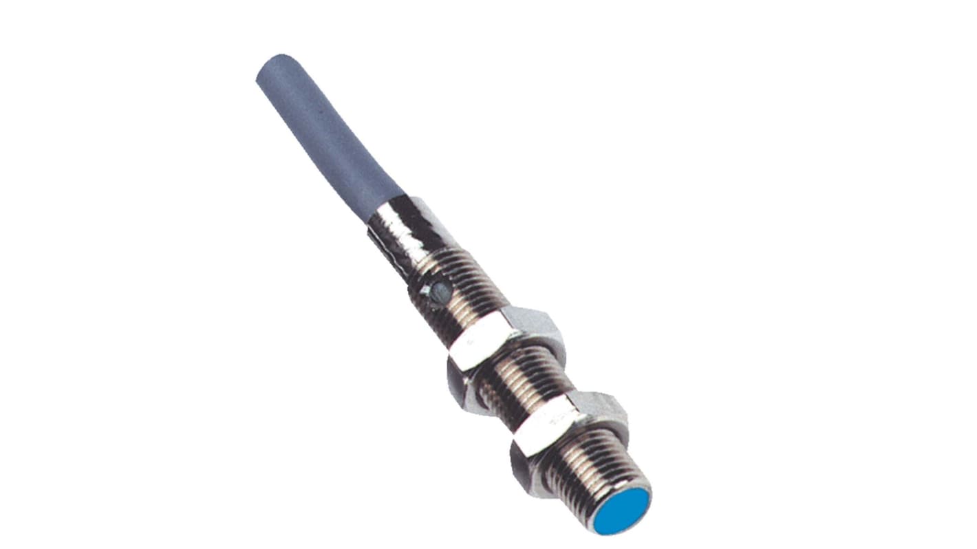 Sick Inductive Barrel-Style Proximity Sensor, M5 x 0.5, 0.8 mm Detection, NPN Normally Closed Output, 10 → 30 V,