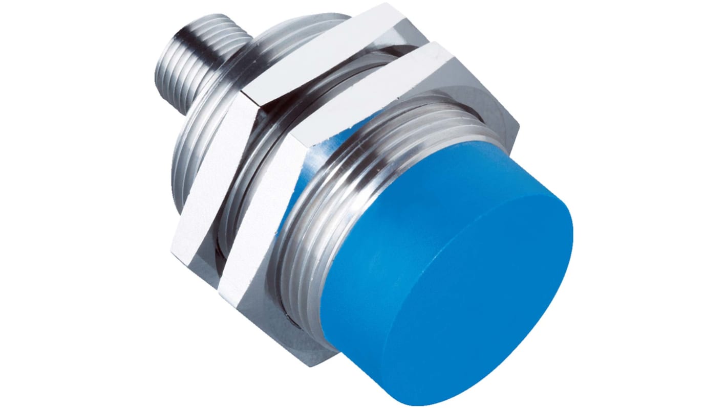 Sick Inductive Barrel-Style Proximity Sensor, M30 x 1.5, 0 → 40 mm Detection, Analogue Output, 15 → 30 V,