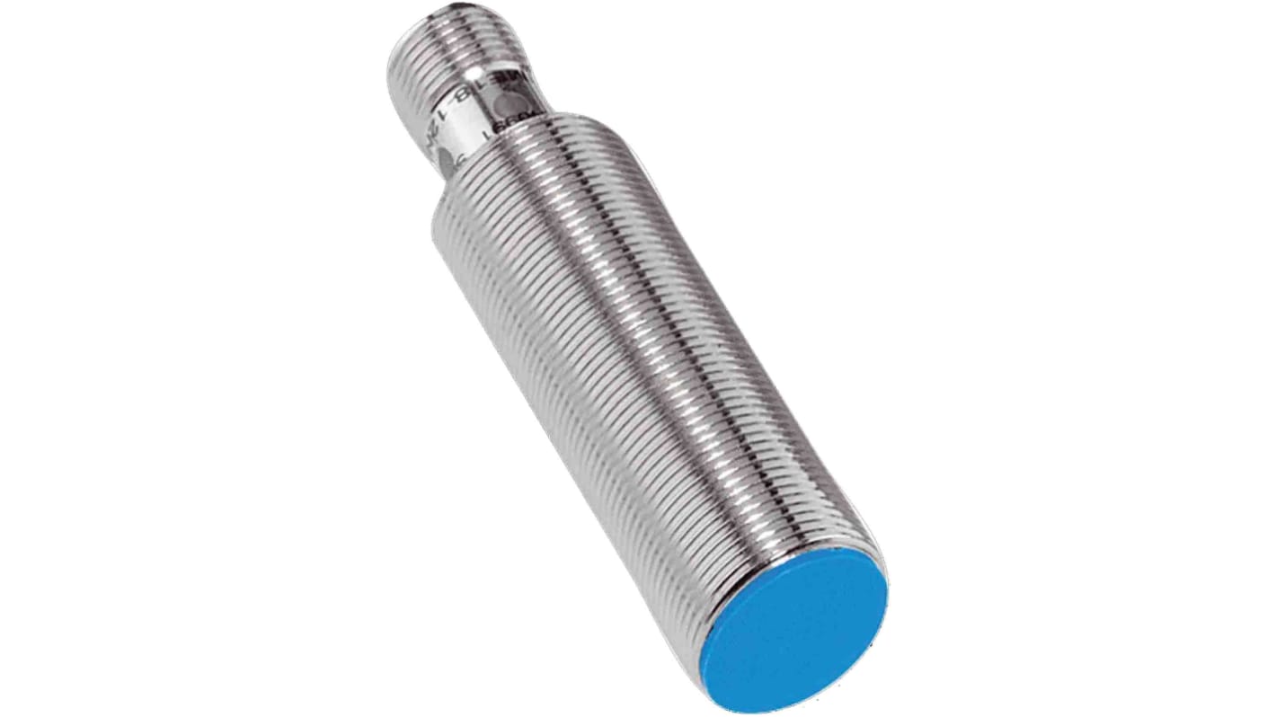 Sensore di prossimità Cilindrico Sick, NPN normalmente chiuso, M18 x 1, rilevamento 8 mm, 10 → 30 V.