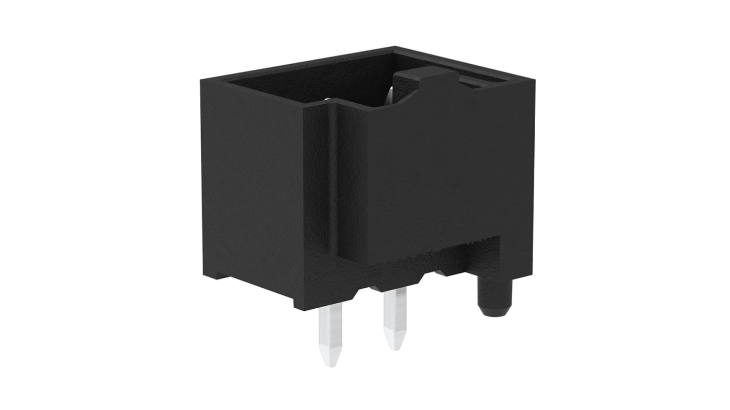 Molex KK Plus 300 Series Vertical Through Hole PCB Header, 2 Contact(s), 3.0mm Pitch, 1 Row(s), Shrouded