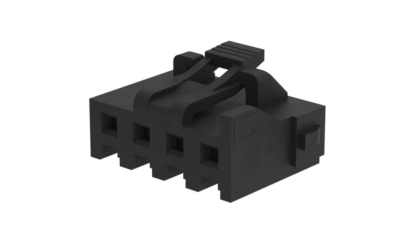 Carcasa de conector Molex 209209-0004, Serie 209209, paso: 3mm, 4 contactos, , 1 fila filas, Conector