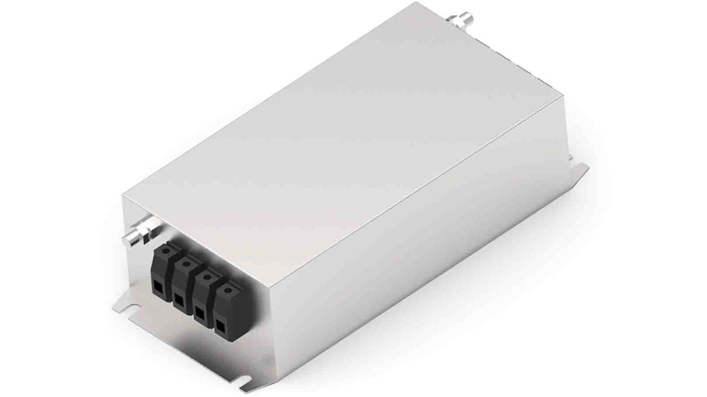 Filtro EMI TE Connectivity, 100A, 3 fasi, 520 V c.a., A telaio