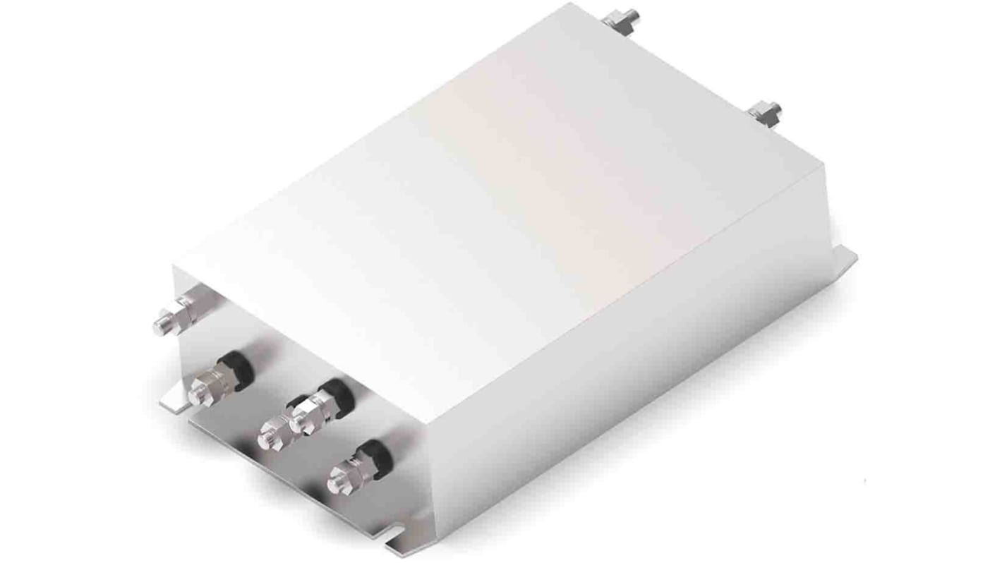 Filtr EMI 250A 3-fazowy 520 V AC 50 → 60Hz TE Connectivity Montaż w obudowie