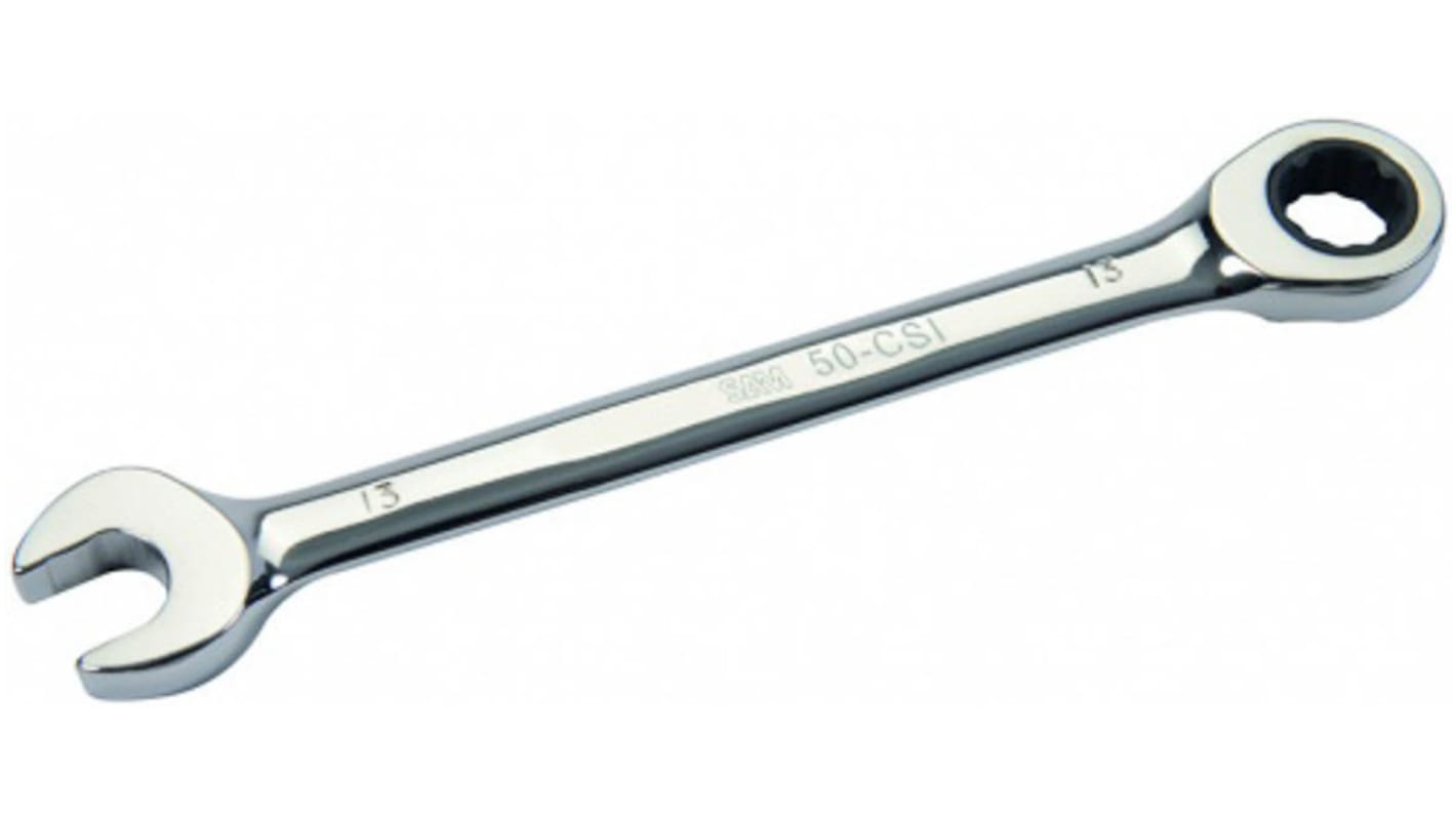Chiave combinata a cricchetto SAM, 24 mm, lungh. 333,1 mm