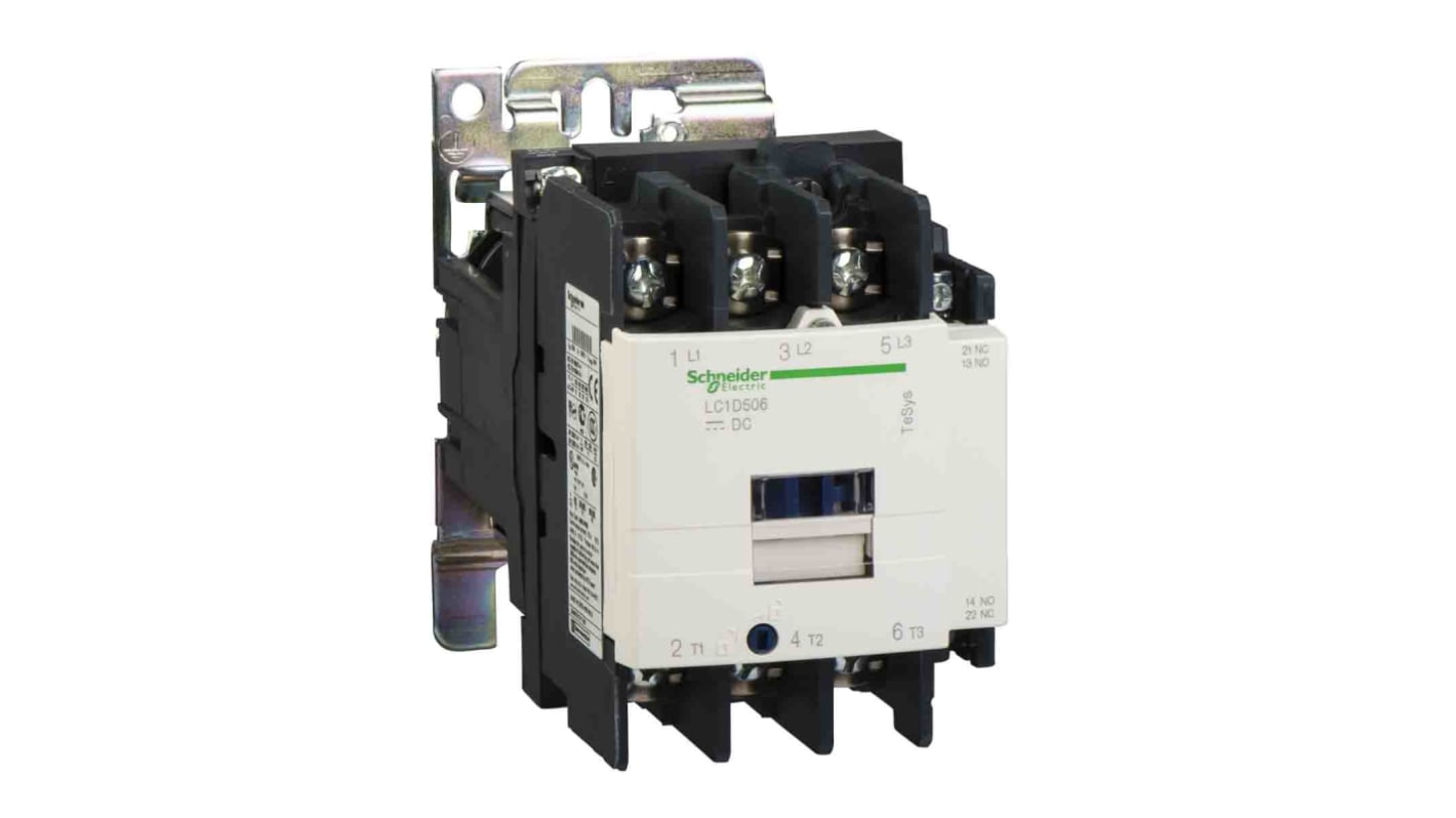 Teleinvertore Reversibile Schneider Electric, 3 poli, 3 NA, 50 A, 30 kW, bobina 24 V c.c.