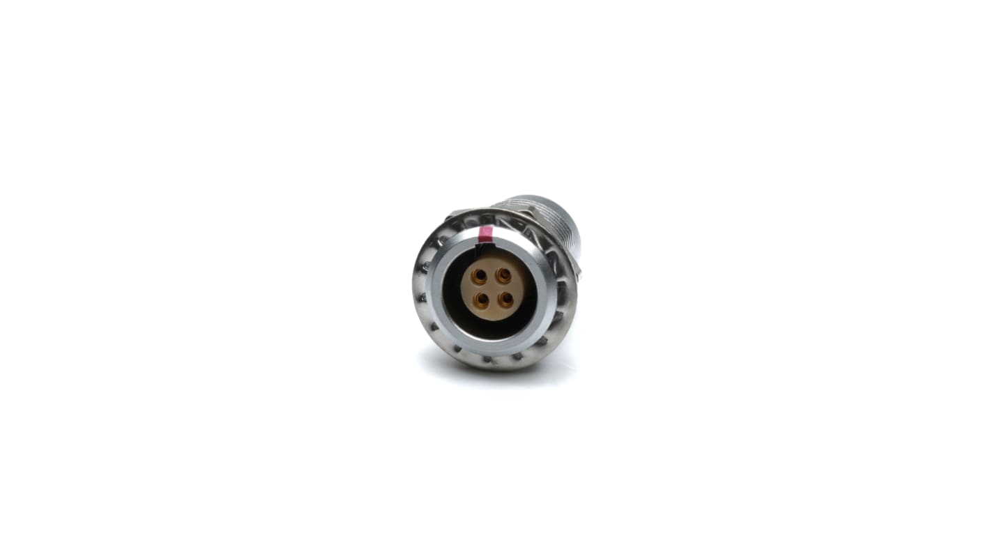 RS PRO Circular Connector, 4 Contacts, Panel Mount, M9 Connector, Socket, Female, IP50