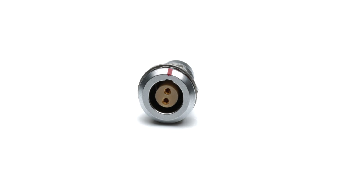 RS PRO Circular Connector, 2 Contacts, Panel Mount, M9 Connector, Socket, Female, IP50